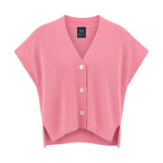 Short Sleeve Cashmere Cardigan