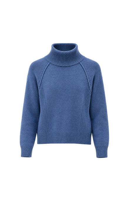 Classic Mock Neck Knit Sweater