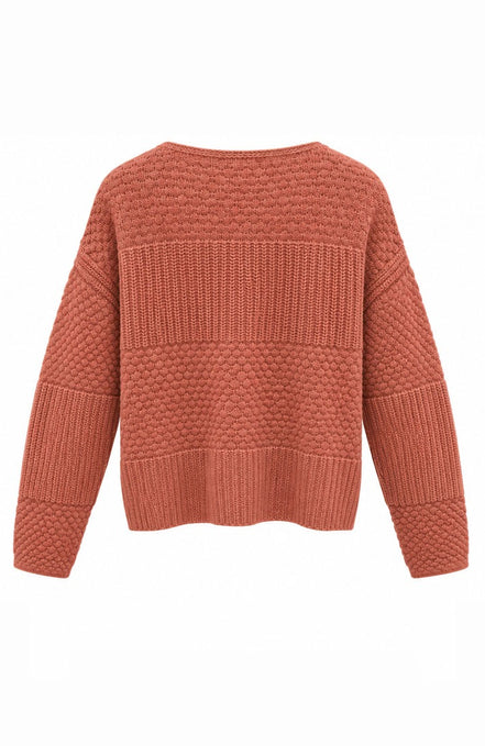 Textured Knit Sweater