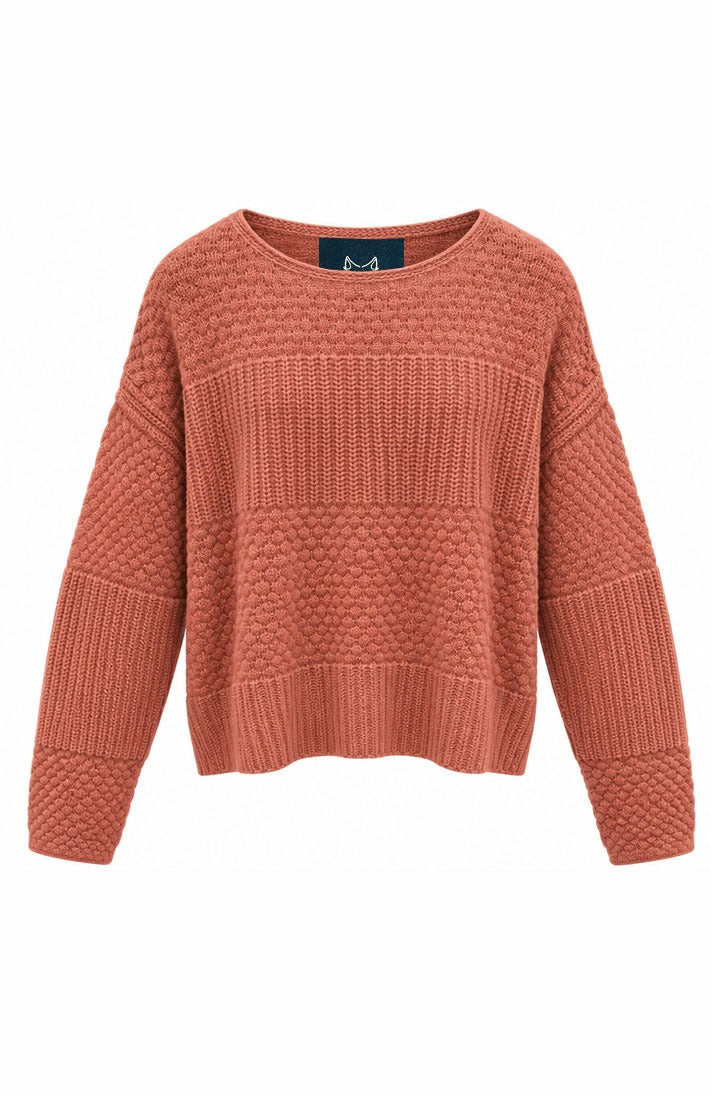 Textured Knit Sweater