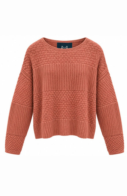 Textured Knit Sweater