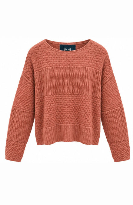 Textured Knit Sweater