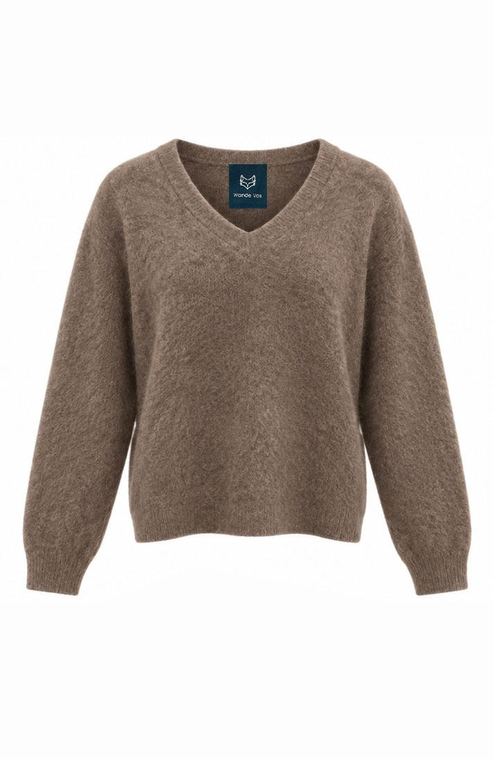V-Neck Soft Knit Jumper