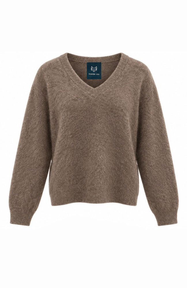 V-Neck Soft Knit Jumper
