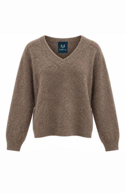 V-Neck Soft Knit Jumper