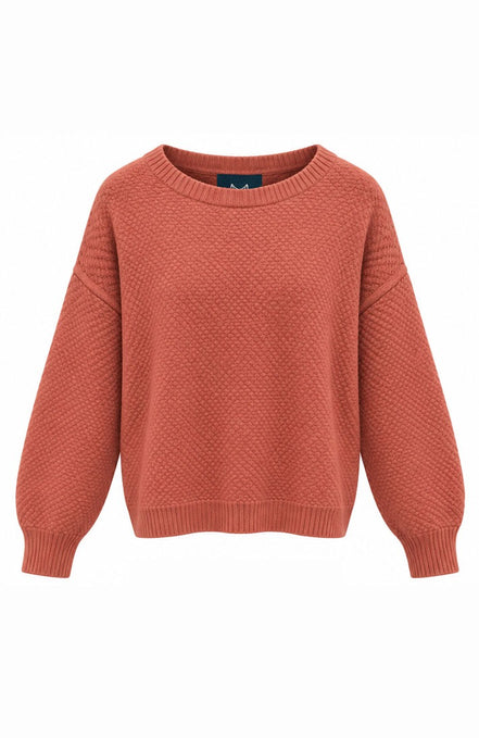 Textured Knit Sweater