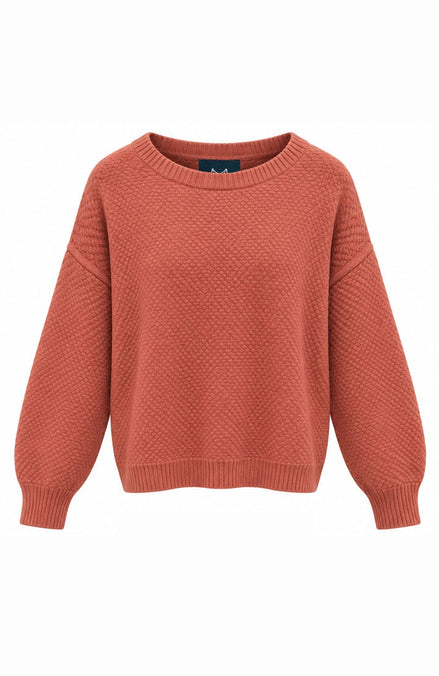 Textured Knit Sweater