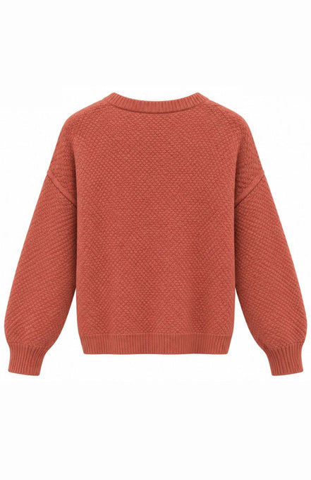 Textured Knit Sweater