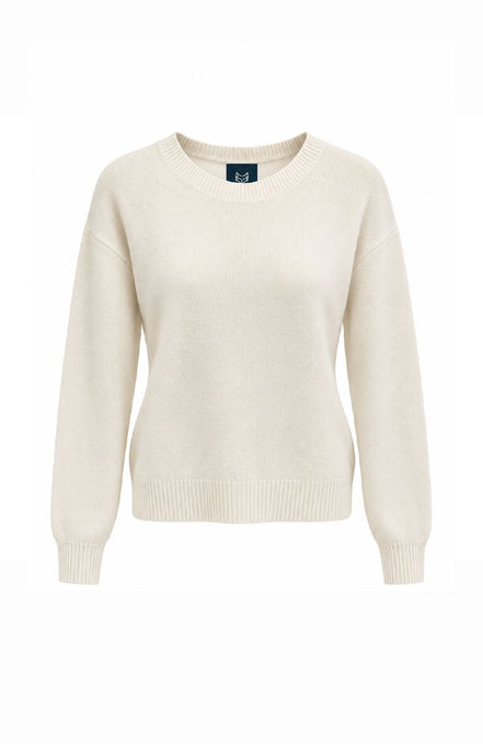 Classic Relaxed Fit Crew Neck Jumper