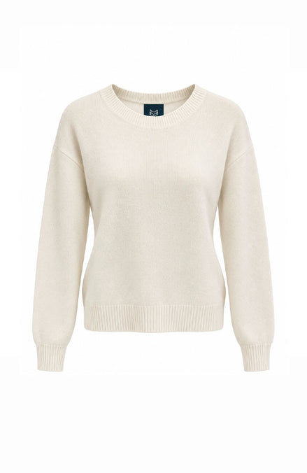 Classic Relaxed Fit Crew Neck Jumper