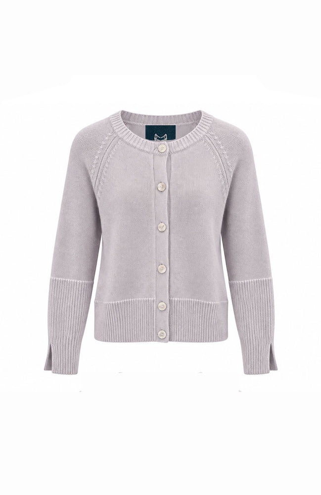 Classic Cashmere Crew Neck Cardigan