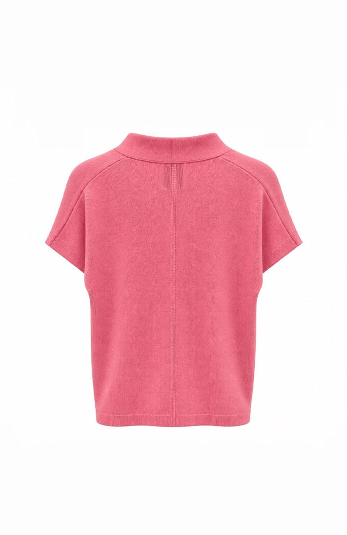 Short Sleeve Cashmere Cardigan