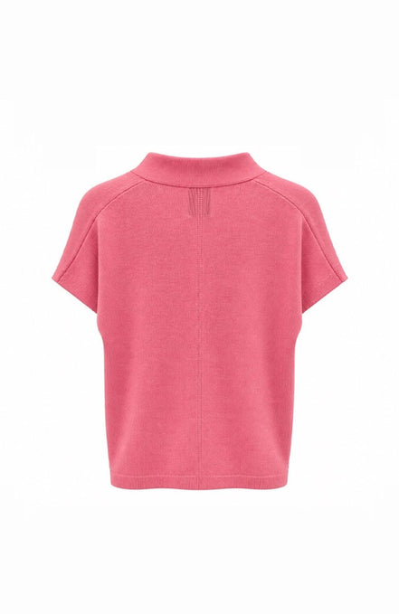 Short Sleeve Cashmere Cardigan